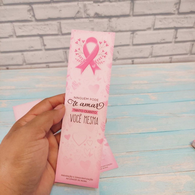 Imagem 2 - Marca Página- Outubro Rosa