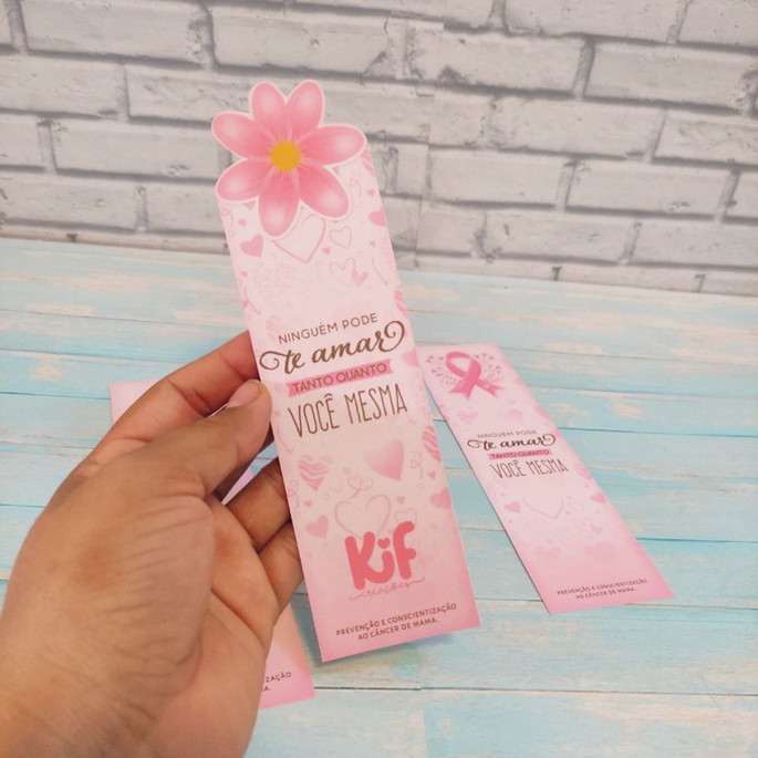 Imagem 3 - Marca Página- Outubro Rosa