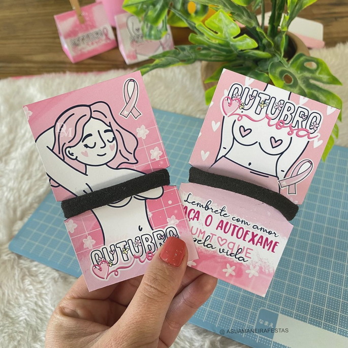 Imagem 2 - Tag Com Xuxinha- Outubro Rosa