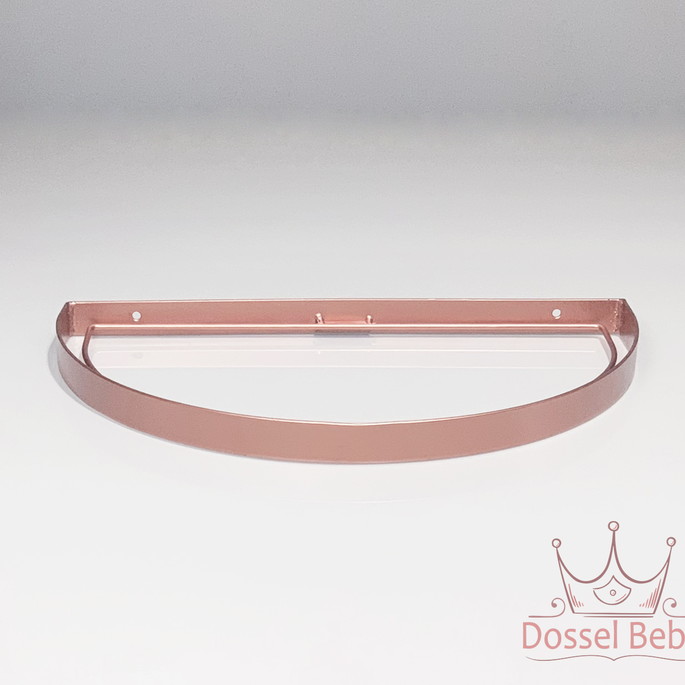 Imagem 2 - Dossel de Parede Liso Rose Gold Clássico para Mosquiteiro