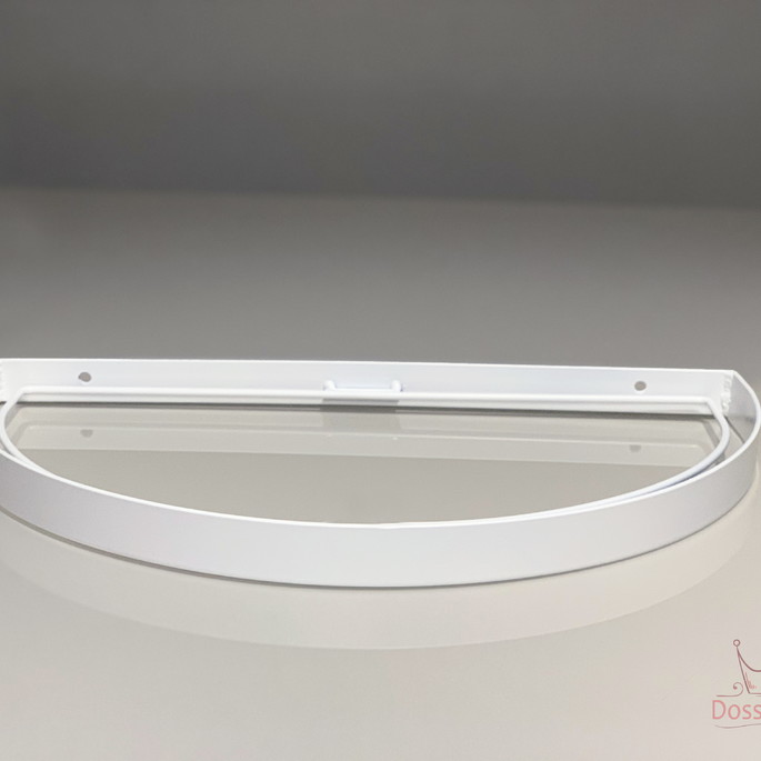 Imagem 5 - Dossel de Parede Liso Rose Gold Clássico para Mosquiteiro