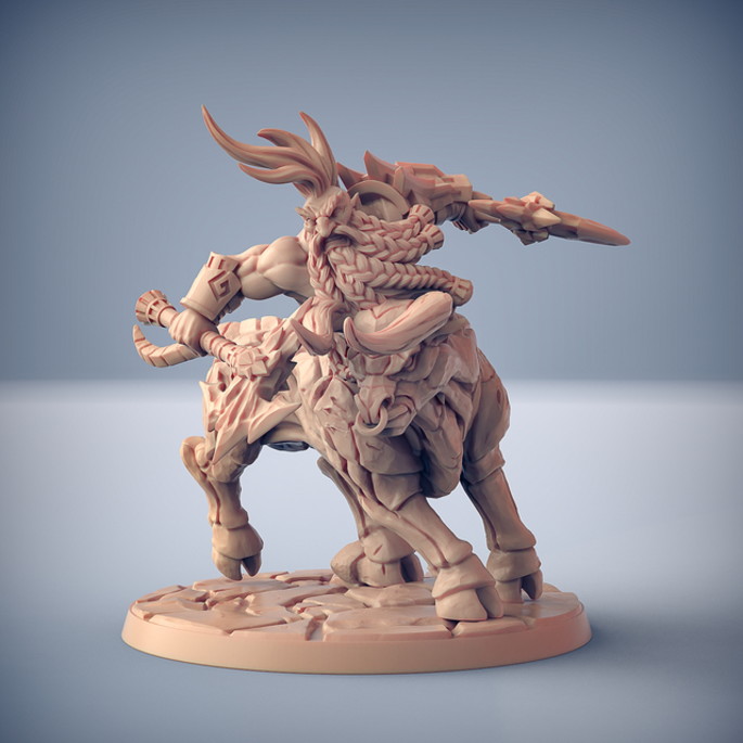 Imagem 1 - Miniatura Dumlok Flameseekers Rpg D&d Dumloktaur A