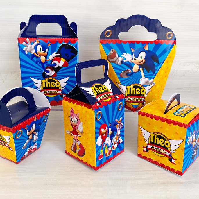 Imagem 4 - Kit 50 Caixas Sonic
