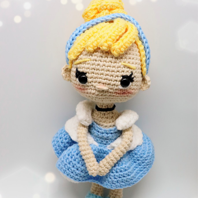 Imagem 1 - Boneca Cinderela Amigurumi