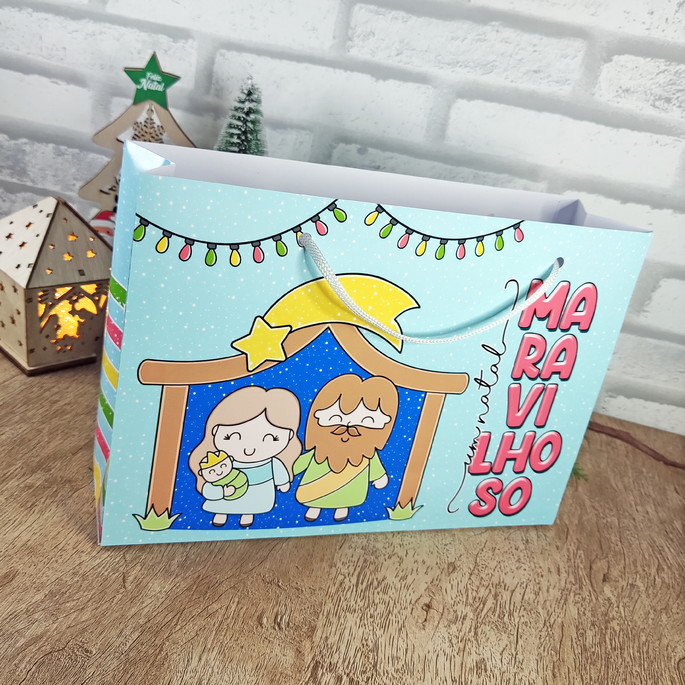 Imagem 1 - Sacola Personalizada Natal