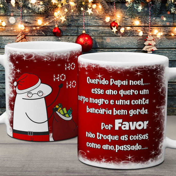 Imagem 1 - Caneca de Cerâmica Flork Natal