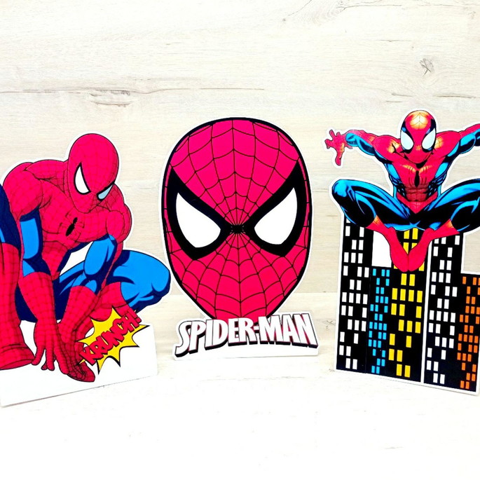 Imagem 1 - Enfeite Mesa Display Homem Aranha Com-3