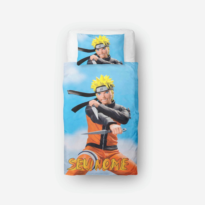 Imagem 5 - Lençol Naruto Solteiro com Elástico