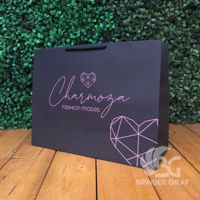 Imagem 3 - Sacola Papel Personalizada 25x33x12