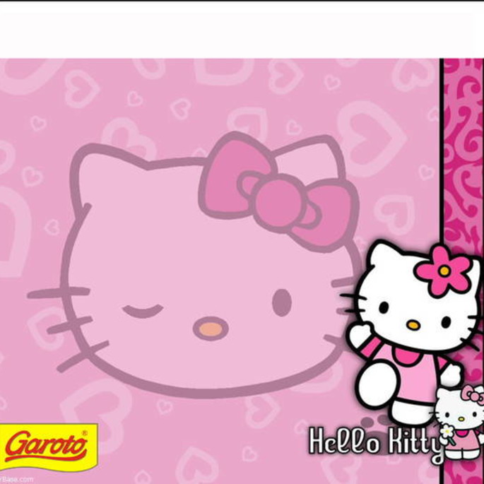 Imagem 1 - Rótulo para Batom Hello Kitty