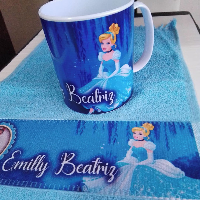 Imagem 2 - Caneca de Polímero com Toalinha