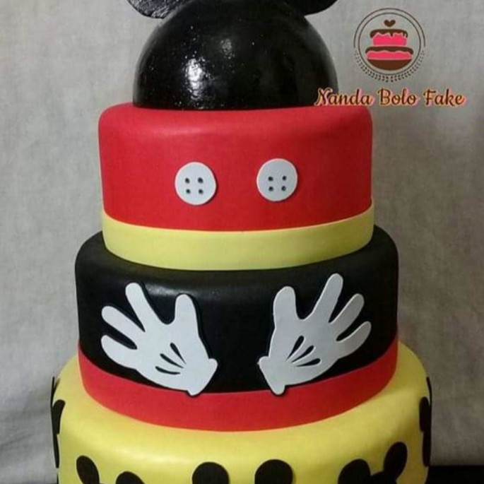 Imagem 1 - Bolo Fake Mickey