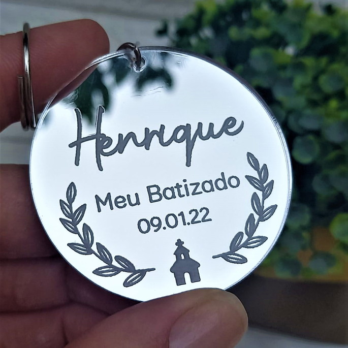 Imagem 1 - Chaveiro Meu Batizado | Personalizado