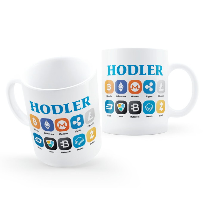 Imagem 2 - Caneca de Café Personalizada Criptomoedas Investidores