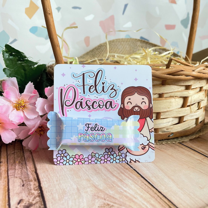 Imagem 2 - Card com Bis- Páscoa