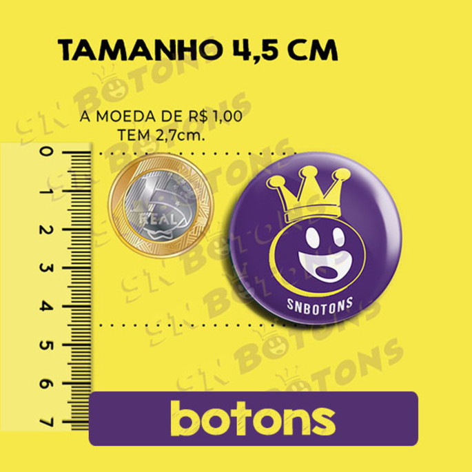 Imagem 3 - Botons Button Bottons Personalizados Roraima Pr #ba0101