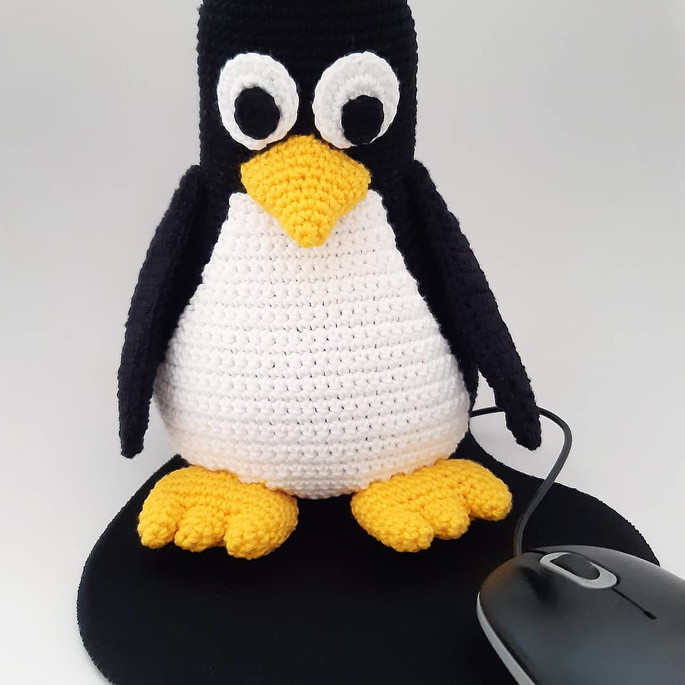 Imagem 1 - Tux, da Linux.