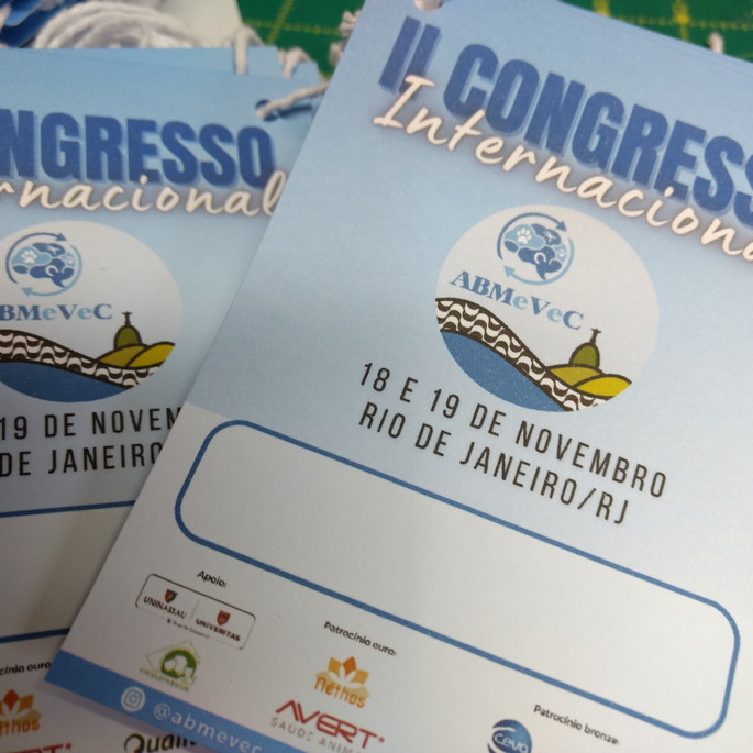 Imagem 3 - Kit com 85 Crachás para Evento