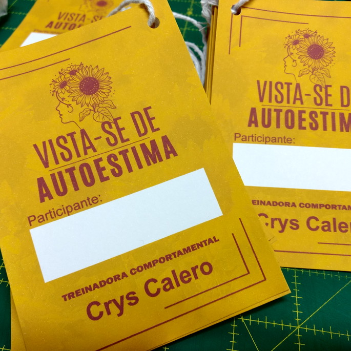 Imagem 4 - Kit com 85 Crachás para Evento