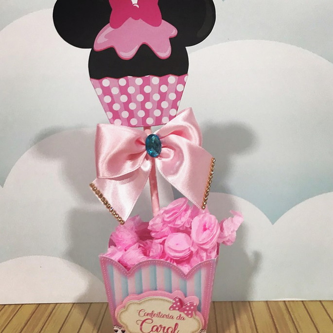 Imagem 1 - Cachepô com Topper Minnie