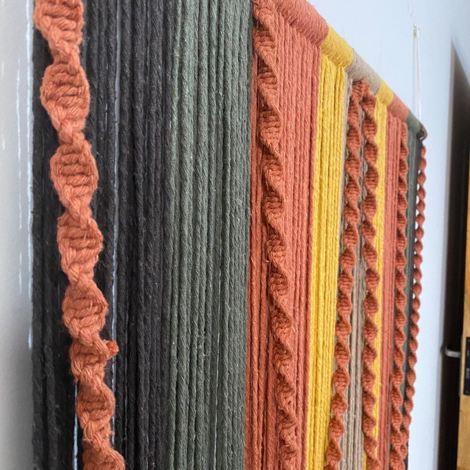 Imagem 4 - Painel em Macrame Tulum