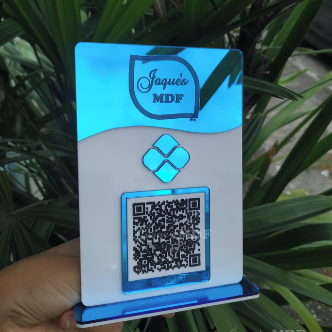 Imagem 1 - Placa Display com Qrcode Pix