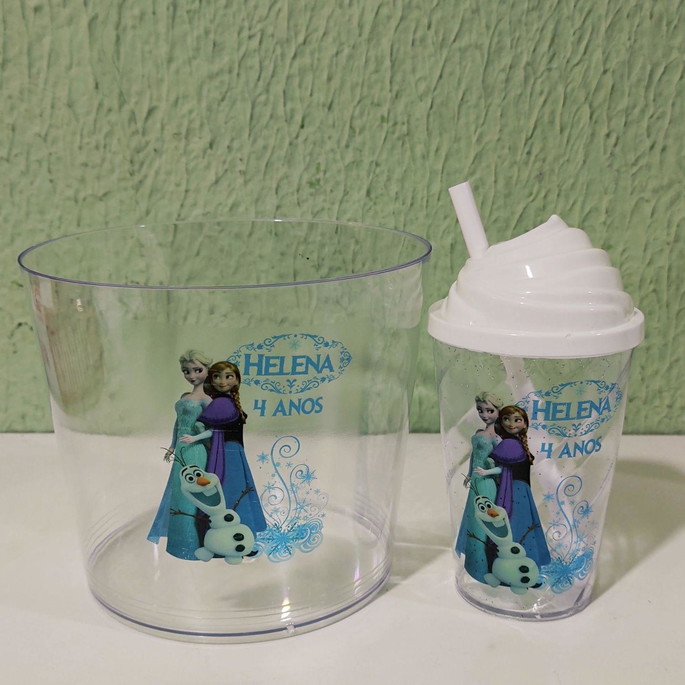 Imagem 1 - Kit Pipoca com Twister 300ml Frozen