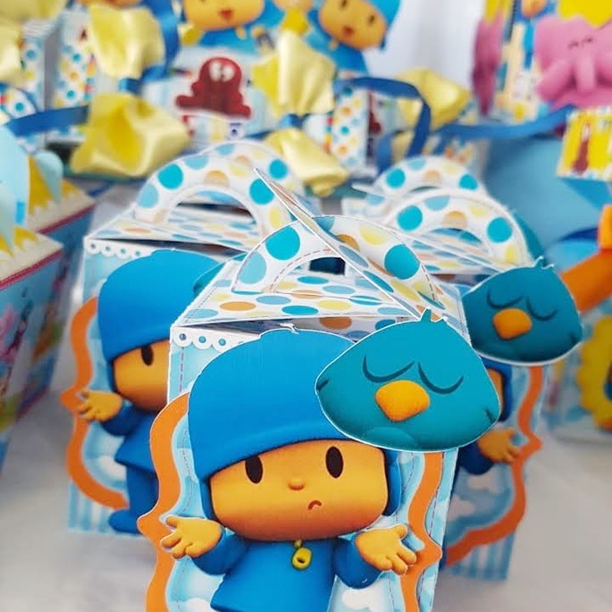 Imagem 3 - Kit Personalizados Pocoyo - 30 itens