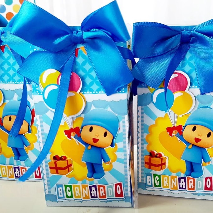 Imagem 2 - Kit Personalizados Pocoyo - 30 itens