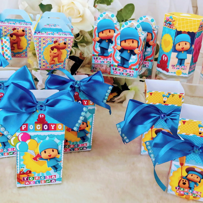 Imagem 1 - Kit Personalizados Pocoyo - 30 itens