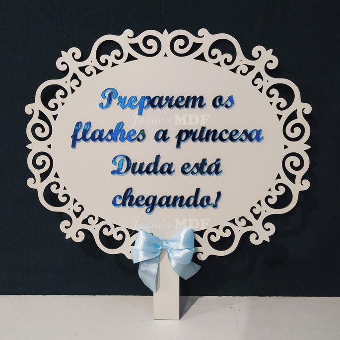 Imagem 1 - Placa com Cabo e Texto Espelhado