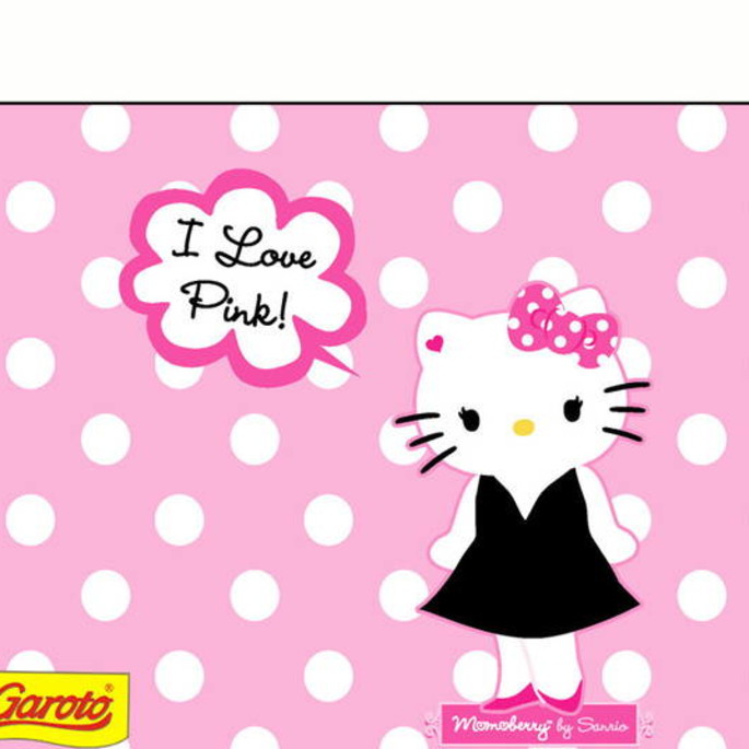 Imagem 1 - Rótulo para Batom Hello Kitty