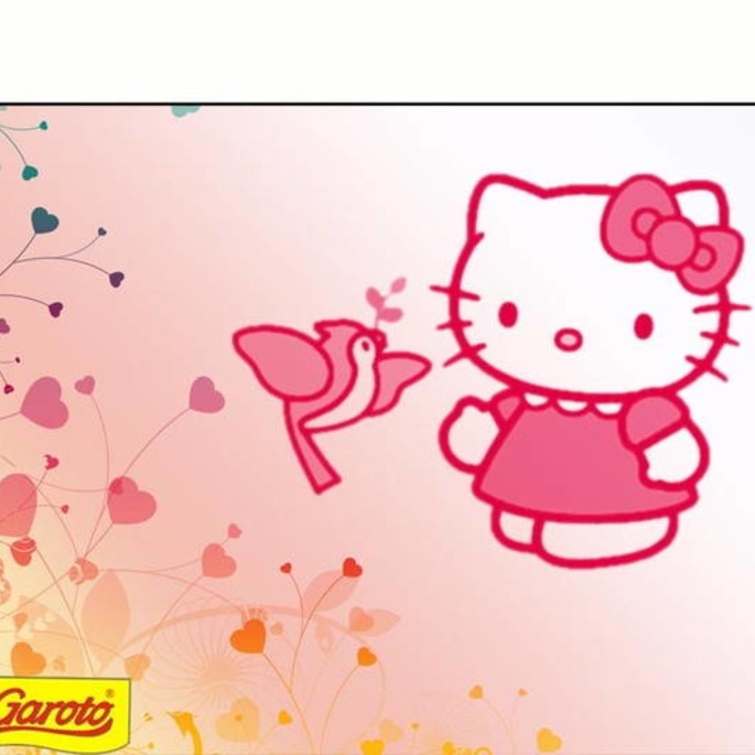 Imagem 1 - Rótulo para Batom Hello Kitty