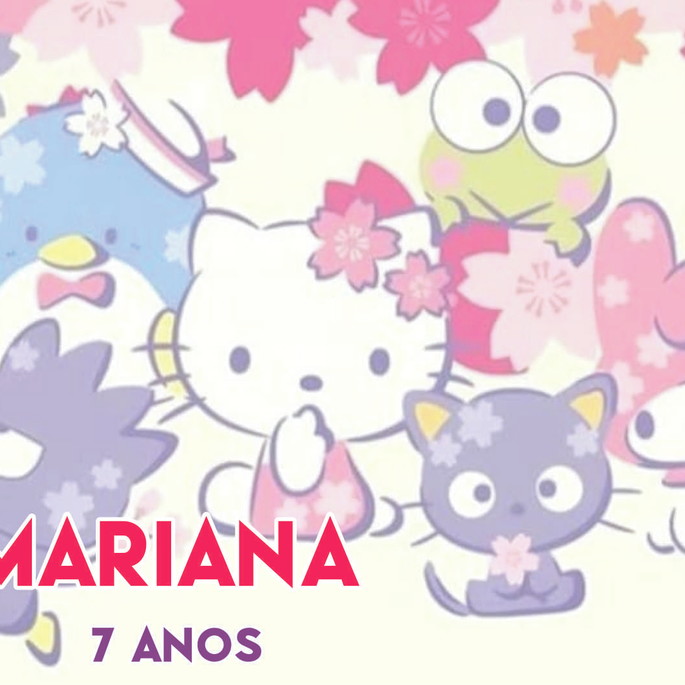 Imagem 1 - Rotulo Balde de Pipoca Hello Kitty