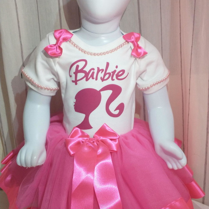 Imagem 5 - Bory Barbie com Saia de Tule com Laço.