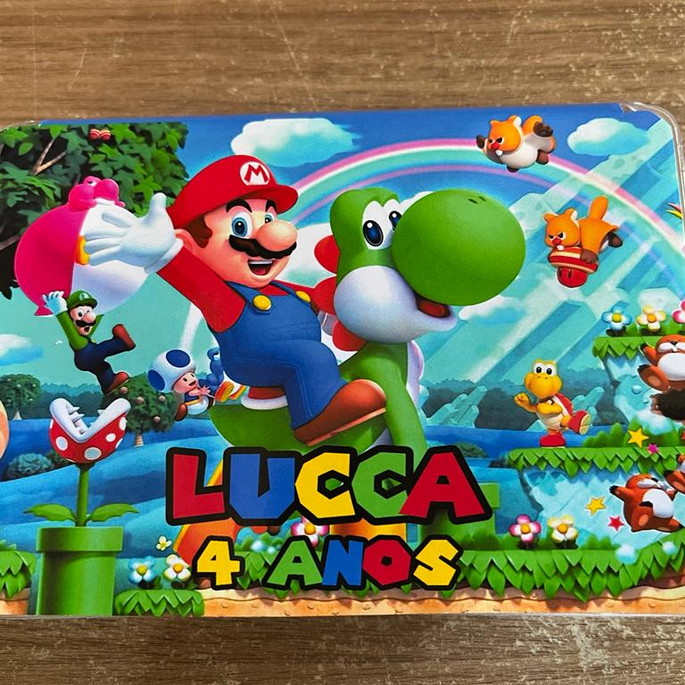 Imagem 2 - Estojo de Pintura 20 Peças Super Mario