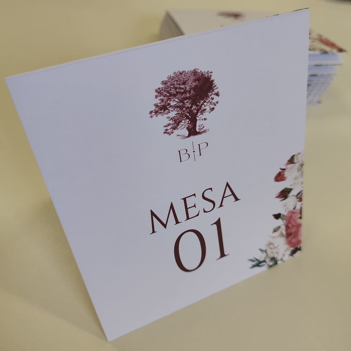Imagem 3 - Menu com Numeração de Mesa