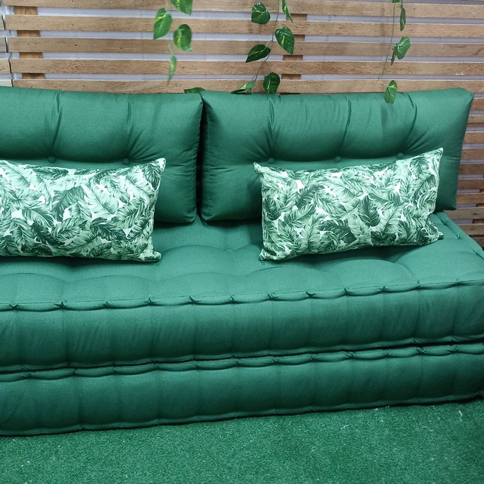 Imagem 1 - Assento Futon Turco Duplo com 2 Encosto