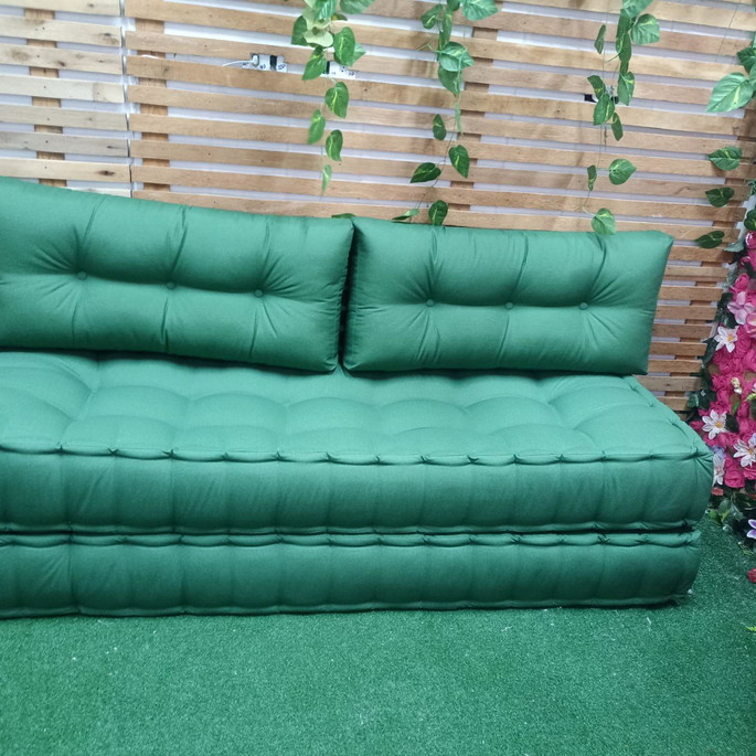 Imagem 4 - Assento Futon Turco Duplo com 2 Encosto