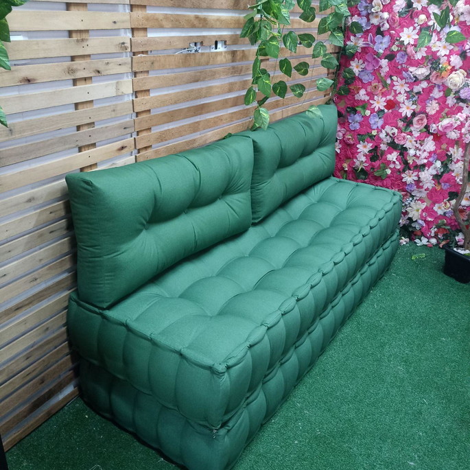 Imagem 5 - Assento Futon Turco Duplo com 2 Encosto