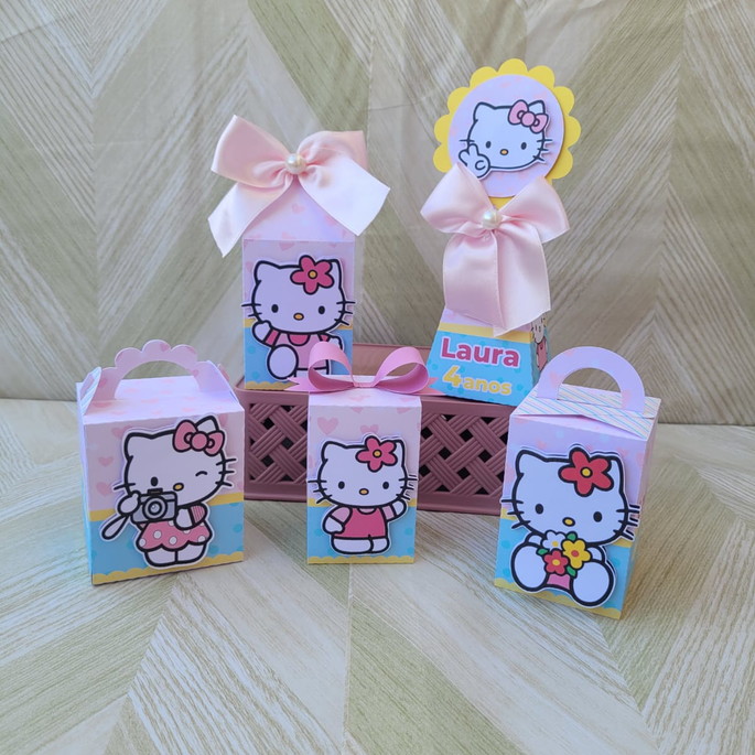 Imagem 1 - 20 Personalizados Hello Kitty