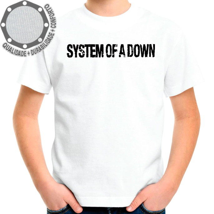 Imagem 4 - Camiseta System Of a Down Camisa Personalizada Rock Ah00920