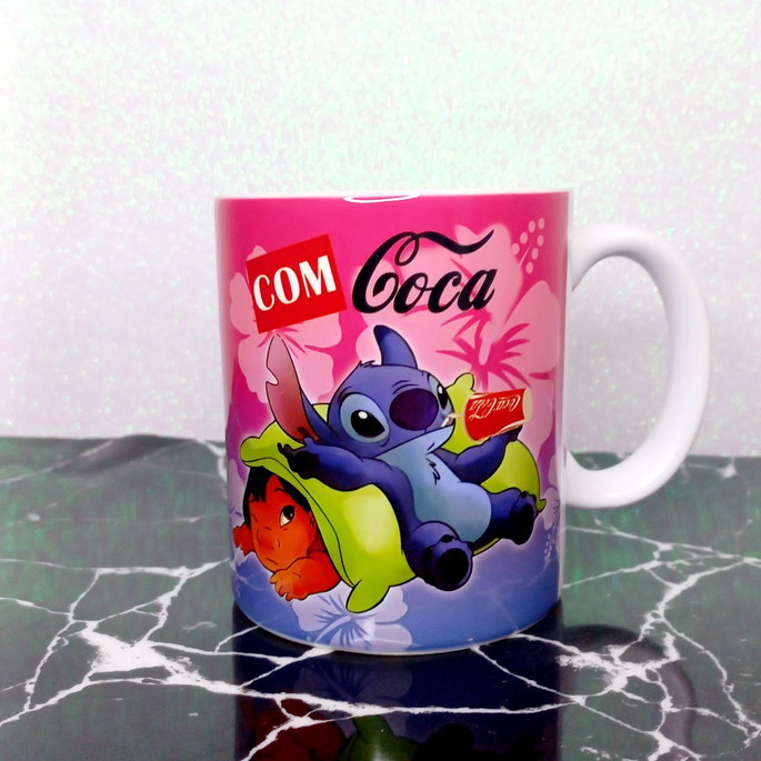 Imagem 2 - Caneca Stitch com Coca sem Coca