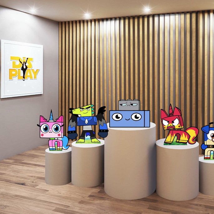 Imagem 1 - Display Unikitty (de Mesa)
