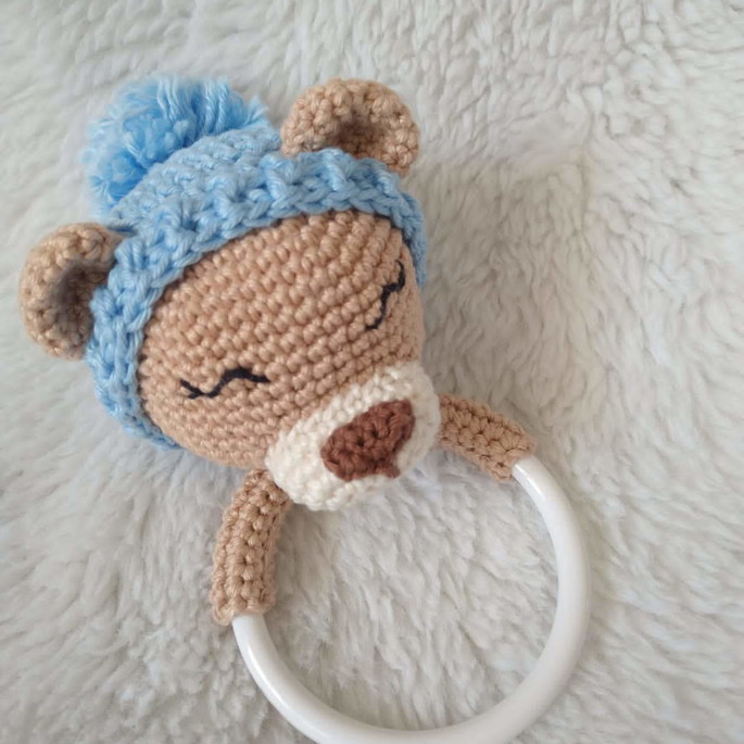 Imagem 2 - Kit Recém Chegado Amigurumi Ursinho