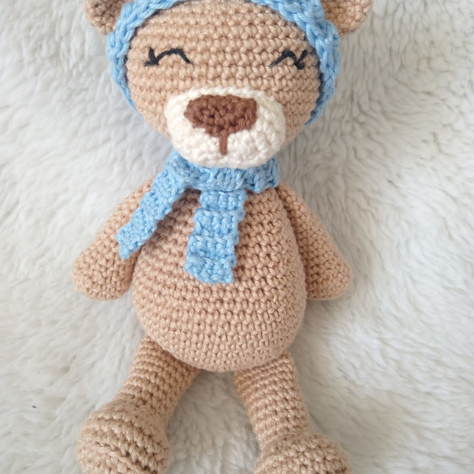 Imagem 3 - Kit Recém Chegado Amigurumi Ursinho