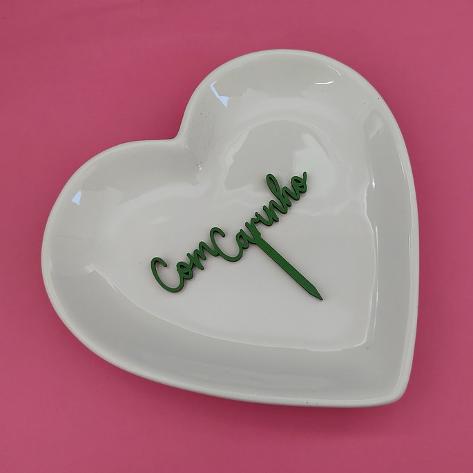 Imagem 4 - Plaquinha em mdf Color com Carinho