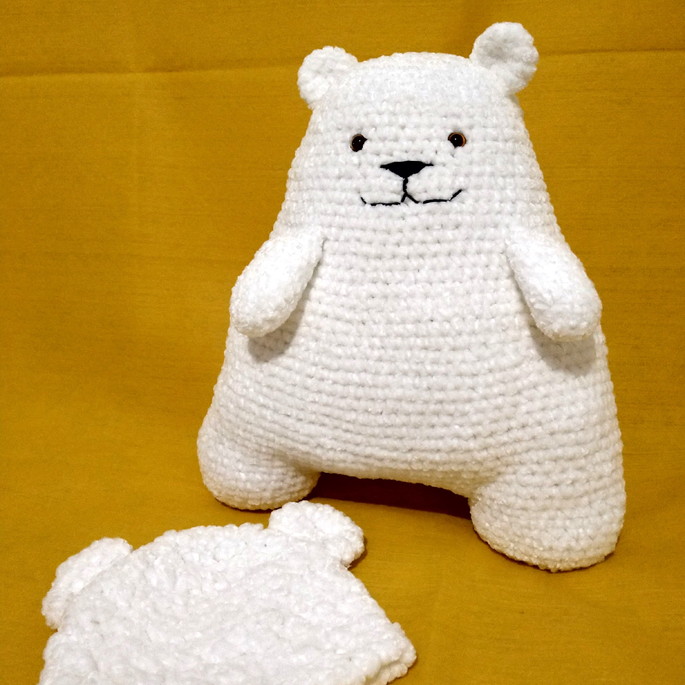 Imagem 1 - Kit Urso com Touca Ursinho