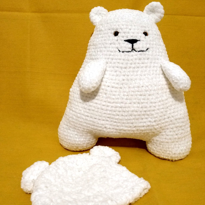 Imagem 3 - Kit Urso com Touca Ursinho