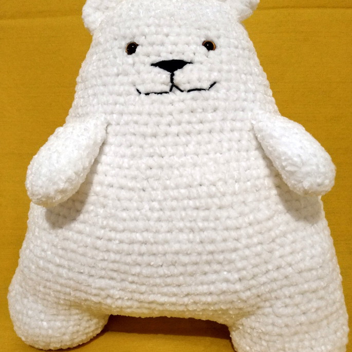 Imagem 1 - Urso Pelúcia Amigurumi